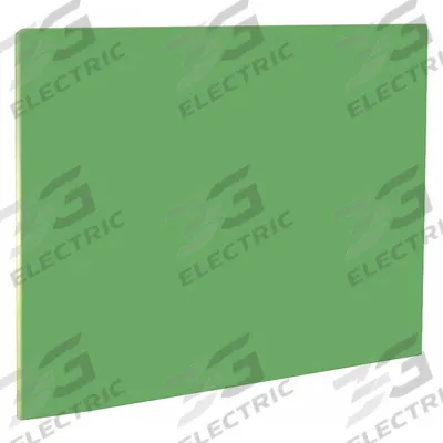 CRESTWARE Cutting Board: 24 in Overall Lg, 18 in Overall Wd, Green, Polyethylene - Cutting Boards