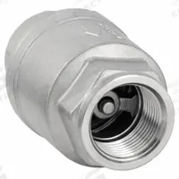 BONOMI Check Valve: Swing, Inline Valve Body, 3/4 in Pipe Size, FNPT x FNPT, 316 Stainless Steel (MPN S800-3/4"). Key specifications — Brand: BONOMI.