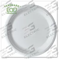 APPROVED VENDOR Disposable Fiber Plate: White, 10 in Disposable Plate Size, 1 Compartments, 500 PK (MPN EP-P005NFA). Key specifications — Shape: Round; Coating/Lining: Uncoated/Unlined; Material: Fiber; Microwave Safe: Yes; Pattern: Patternless; Product Type: Dinner Plate; Brand: APPROVED VENDOR.