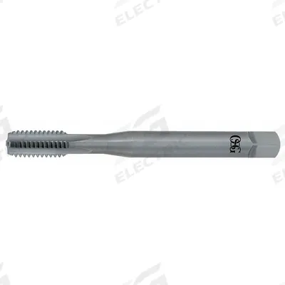 OSG Straight Flute Tap: 7/16"-14 UNC, 2B, 4 Flute, Bottoming Chamfer, Carbide (MPN 3191100) - Straight-Flute Machine Taps for Aluminum