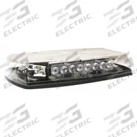 ECCO Mini Light Bar: Mini Light Bar Vehicle Light Bar Size, LED, SAE J845 Class 1, Mini Light Bar (MPN 5597CAC). Key specifications — Electrical Connection: Blunt Cut Wires; Series: 5597 Reflex Series; Brand: ECCO; Number of Flash Patterns: 18; Mount Type: Bolt; Light SAE Class Rating: SAE Class 1.
