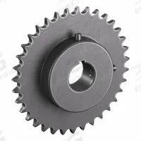 TRITAN Roller Chain Sprocket: 40, For 1/2 in Chain Pitch, 1 1/4 in Bore Dia, 35 Teeth, Steel (MPN 40BS35H X 1 1/4). Key specifications — Brand: TRITAN.