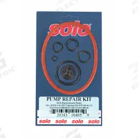 SOLO Piston Pump Repair Kit: Handheld Sprayer, 4900405K, 454/456/457/457-Rollabout, Plastic. Key specifications — Color: Black; Product Type: Pump Repair Kit; Compatible Mfr No.: 456; Material: Plastic; Compatible Product Type: Handheld Sprayer.