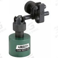 INSIZE Mini Magnetic-Base Indicator Holder: Mini Magnetic-Base Indicator Holder, Magnetic Base (MPN 6211-10E). Key specifications — attr1184043: INSIZE; attr1200946: Mini Magnetic-Base Indicator Holder; attr1184013: 6211-10E; attr1184029: 1/4 in; attr1184031: Always On; attr1184022: Magnetic; attr1184027: 1-3/16 in W x 1 in H; attr1184030: M8 x 1.25.