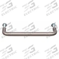 MONROE PMP Pull Handle: Threaded Holes, Stainless Steel, Silver, #8-32 Screw Size, 0.31 in (MPN AN-0753). Key specifications — Brand: MONROE PMP; Projection Type: Non-Recessed; Material: Stainless Steel; Finish: Dull; Color: Silver; Folding Type: Fixed; Mounting Type: Threaded Holes; Screw Size: #8-32.