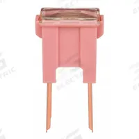 BUSSMANN Automotive Fuse: FLM Series, Pink, Male, Cartridge, Fast-Acting, 30 A, 32 V DC (MPN FLM-30). Key specifications — Series: FLM; Brand: BUSSMANN.