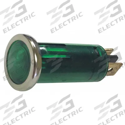 BATTERY DOCTOR Stop/Turn/Tail Light: LED, Stop, Turn, and Tail Combo Light, Green, Round - Stop, Turn & Tail Combination Lights