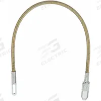GREENLEE Fish Tape Flexible Leader: Steel, Metal Eyelet End, 400 lb Max Pull, 12 in Lg (MPN 439-1). Key specifications — attr424173: GREENLEE; attr511262: Steel; attr511258: Metal Eyelet; attr511254: Polyester Fish Tapes; attr511266: Fish Tape Leader.