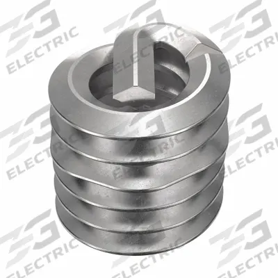 HELI-COIL Helical Insert: Tangless Tang Style, Screw-Locking, #6-32 Thread Size - Screw-Locking Tangless Helical Inserts