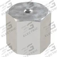 APPROVED VENDOR Standoff: Inch, Female x Female, Hex, Aluminum, Plain, 1 in Overall Lg, 10 PK (MPN CRL081604GR). Key specifications — Brand: APPROVED VENDOR.
