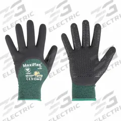 SUPERIOR GLOVE Knit Gloves: 2XL ( 11 ), Leather Palm Knit Glove, Goatskin, Std, Knit Cuff, 1 PR (MPN S13KBGLP-2XL). Key specifications — Glove Back Color: Black; Knit Material: Kevlar®; Brand: SUPERIOR GLOVE.