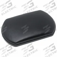INVACARE Upholstered Leg Rest Pad: Vinyl, 9 1/2 in Overall Lg, 6 in Overall Wd, Mounting Screws (MPN TAGRP375258). Key specifications — Material: Vinyl; Product Type: Upholstered Leg Rest Pad; Brand: INVACARE; Includes: Mounting Screws.