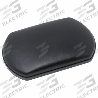INVACARE Upholstered Leg Rest Pad: Vinyl, 9 1/2 in Overall Lg, 6 in Overall Wd - Leg Rest Pads for Wheelchairs