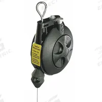 HUBBELL Tool Balancer: Non-Locking, 3 lb Max. Tool Wt, 6 ft Cable Lg, ABS, Snap Hook, Swivel Hook (MPN BD-03). Key specifications — attr378750: Swiveling; attr215471: 1.50 to 3.00 lb; attr215474: ABS; attr378751: Not Included; attr378752: No; attr215463: HUBBELL.