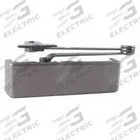 LCN Door Closer: Parallel Mounting Type, Grade 1 - Heavy Duty, Aluminum, 12 1/4 in Lg, 2 1/4 in Wd (MPN 4111-SCUSH LH AL). Key specifications — Manufacturer Part Number: 4111-SCUSH LH AL; Brand: LCN; Closer Series: 4110; Closer Type: Non-Hold Open; Location Use: Interior/Exterior; Spring Type: Adjustable; Product Type: Door Closer; Spring Size: 6.