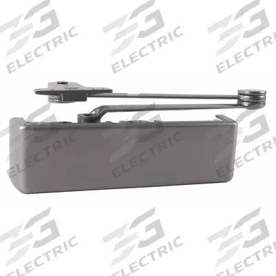 LCN Door Closer: Parallel Mounting Type, Grade 1 - Heavy Duty, Aluminum, 12 1/4 in Lg - Parallel Arm-Mount Door Closers
