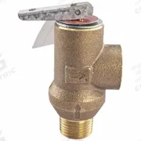 WATTS Pressure Relief Valve: MNPT x FNPT, 1/2 in x 1/2 in, Copper Silicon Alloy, 3 1/2 in Overall Ht (MPN 1/2 LF53L-150). Key specifications — Brand: WATTS.