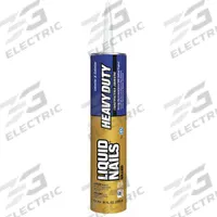 LIQUID NAILS Construction Adhesive: Heavy Duty, 10 fl oz, Cartridge, Tan, Low Solvent (MPN LN-903). Key specifications — Adhesive Color: Tan.
