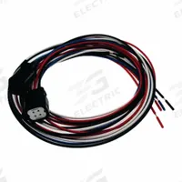 SPEED WIRING PRODUCTS Connector: Molex, MX150L, 4 Poles, 48 in Wire Lead Lg, 7 A, 50V DC (MPN WA-04-4848). Key specifications — Wire Type: SXL Thick-Wall Cross-Linked Automotive Wire (SAE-J1128); Brand: SPEED WIRING PRODUCTS; Number of Poles: 4; Voltage Rating: 50V DC; Wire Jacket Material: Cross-Linked Polyethylene; Current Rating: 7 A; Wire Color: White; Kit Contents - Description: (1) Plug with Male Contacts.