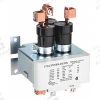 STRUTHERS-DUNN Mercury Displacement Contactor: 120V AC, 60 A Full Load Current - Resistive, 3 Poles (MPN M60AAA-120VAC). Key specifications — Brand: STRUTHERS-DUNN; Terminal Connection Type: Screw Terminals; Contact Material: Liquid Mercury.