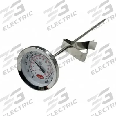COOPER Pocket Test Thermometer: 0°F to 220°F /-10°C to 100°C, +/- 2°F (+/- 1°C) - NSF-Rated Dial Pocket Thermometers