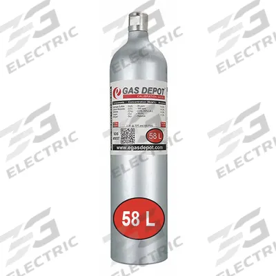 HONEYWELL Calibration Gas: Air, +/-5% Accuracy, C6H6, Calibration Gas - Calibration Gases for Portable Gas Detectors