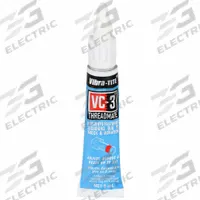 VIBRA-TITE Reusable Threadlocker: VC-3, Red, 0.16 fl oz, Tube (MPN 21305)
