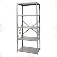 HALLOWELL Metal Shelving: Standalone, Medium-Duty, 36 in x 24 in, 84 in Overall Ht, 5 Shelves (MPN F4510-24HG). Key specifications — Frame Material: Steel; Shelving Material: Steel; Assembled: Unassembled; Color: Gray; Brand: HALLOWELL.