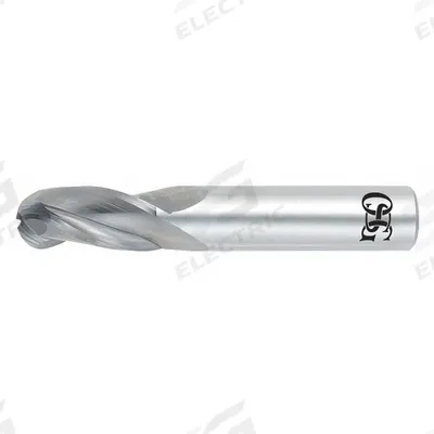 OSG Ball End Mill: Carbide, 3 Flute, 20 mm Mill Dia, 38 mm LOC, 102 mm OAL (MPN 403-7874-BN) - General Purpose Carbide Ball End Mills