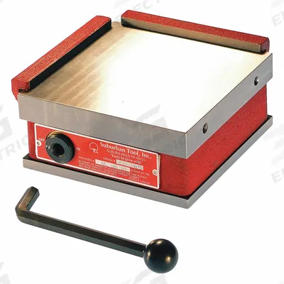 SUBURBAN Magnetic Chuck: Fine Pole - Magnetic Sine Plate Chucks