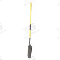 WESTWARD Drain Spade: Steel Blade, 14 ga, Straight Handle Type, Fiberglass Handle (MPN 12V173). Key specifications — Blade Color: Black; Handle Color: Yellow; Blade Material: Steel.