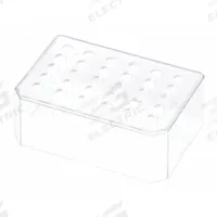 OHAUS Rack: 5 in Overall Lg, 3 3/8 in Overall Wd, Rack, Plastic, Hardware (MPN 30400250). Key specifications — Brand: OHAUS; Includes: Hardware; Material: Plastic; Product Type: Rack.