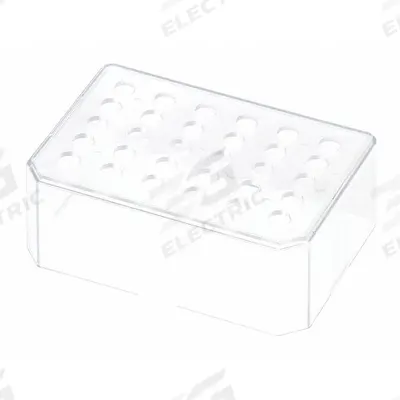 OHAUS Rack: 5 in Overall Lg, 3 3/8 in Overall Wd, Rack, Plastic - Lab Shakers, Vortex Mixers, & Rockers Accessories
