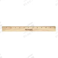 WESTCOTT Ruler: 05011, 12 in, 0.2 in Thick, 1/16 in, Clear, Black, Rigid, Printed Graduation Mark. Key specifications — attr939978: 1/16 in; attr934745: WESTCOTT; attr944509: Clear; attr939993: Decimal; attr986193: Printed.