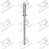 Blind Rivet,1.438" L,0.092" dia,PK500: Inch, 1 7/16 in Overall Lg, 11/32 in Body Lg, Dome, 500 PK (MPN AD34BS201). Key specifications — Brand: POP AVDEL.