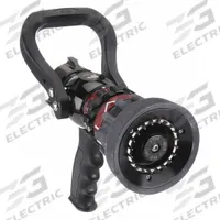 MOON AMERICAN Fire Hose Nozzle: Adj Gallonage, Adj Gallonage, Fog, 512P-1524. Key specifications — Product Type: Gallonage Nozzle; Thread Type: NST; Base Type: Rigid; Body Material: Aluminum; Activates By: Ball Shutoff; Nozzle Option: Adjustable Gallonage; Spray Pattern: Fog/Straight Stream; Brand: MOON AMERICAN.