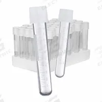 APPROVED VENDOR Culture Tube: Culture Tube, Polypropylene, 14 mL Capacity - mL, Round, Colorless (MPN T8850). Key specifications — Brand: APPROVED VENDOR; Graduated: No; Closure Color: Colorless; Includes: Attached 2-Position Screw Cap; Includes Closure: Yes; Body Color: Colorless; Bottom Shape: Round; Body Material: Polypropylene.