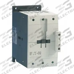 EATON IEC Magnetic Contactor: Non-Reversing, 3 Poles, 3NO Contacts, 170 A, 120V AC Coil (MPN XTCE170G00A). Key specifications — Brand: EATON; Integrated Surge Suppression: Yes.