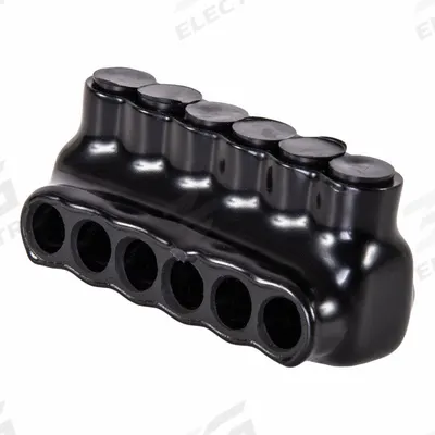 POLARIS Multitap Connector: 6 Port, Single-Sided Entry, 14 AWG – 4 AWG Wire Size - Dry-Location Single-Sided Entry Multitap Connectors