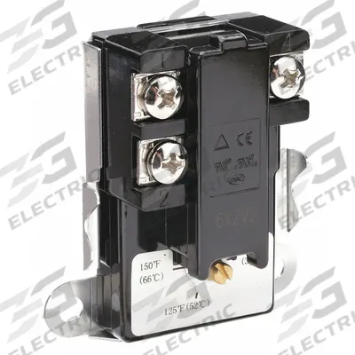 APPROVED VENDOR Thermostat SPDT: Mfr Part # 6XZV2, 90°F to 150°F - Electric Water Heater Controls
