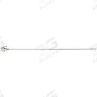 SPEEDAIRE Air Gun: Thumb-Lever Grip, Aluminum, 1/4 in Female NPT, 1 Nozzle(s), Straight, Focused (MPN 458J47). Key specifications — attr1328526: Aluminum; attr1328500: Safety Nozzle; attr1328508: SPEEDAIRE; attr1328515: No; attr1328533: Yes.