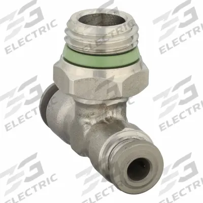AIGNEP USA Push-Fit Tee Fitting: 5/32 in OD x 5/32 in OD x 1/4 in Pipe Size, Stainless Steel - Stainless Steel Tube Fittings