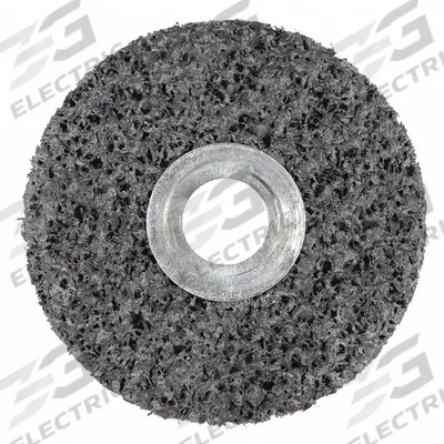 SCOTCH-BRITE Unitized Wheel: 4 in Dia x 1 in W, 1/4 in Arbor Hole, Silicon Carbide - Coating-Removal Wheels for All Metals