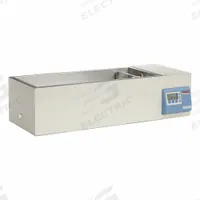 THERMO SCIENTIFIC Water Bath: 27 L Capacity, 100°C Max Temp, Stainless Steel, +/-0.1°C, Digital (MPN TSSWB27). Key specifications — Display Type: Digital; Heated or Refrigerated: Heated; Brand: THERMO SCIENTIFIC; Interior Material: Stainless Steel; Programmable: Yes; Temperature Accuracy Tolerance: +/-0.1°C; Voltage: 115/230V AC.