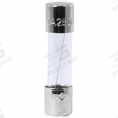 BUSSMANN Fuse: GMC Series, Time-Delay, 1 A, 250 V AC - Time-Delay Cylindrical Fuses