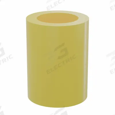 BUNTING BEARINGS Sleeve Bearing: PTFE, J-5500, 1/4 in Bore, 3/8 in OD, 1/2 in Overall Lg - Plastic Sleeve Bearing for Non-Hardened Surfaces