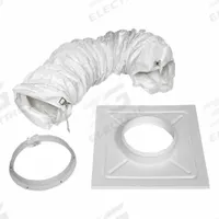 KWIKOOL Duct Kit: Duct Kit, Portable Air Conditioner, Iceberg (MPN CK-120). Key specifications — Compatible Manufacturer Model Number: KIB12023-2; Product Type: Duct Kit; Manufacturer Part Number: CK-120; Brand: KWIKOOL.