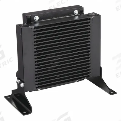 COOL-LINE Forced Air Oil Cooler: 20 hp Heat Removed, 50 gpm Max. Flow - Hydraulic Motor Driven Forced Air Oil Coolers