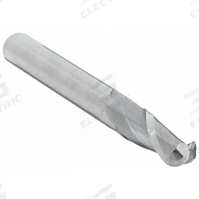 CLEVELAND Ball End Mill: Carbide, 2 Flute, 7/16" Mill Dia, 1" LOC, 2-1/2" OAL (MPN C60952) - Carbide Ball End Mills for Aluminum