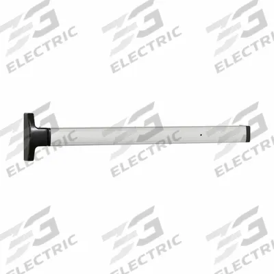 FALCON Exit Device: Aluminum (MPN MEL1692NL-OP/HB-OP 36IN US28) - Concealed Vertical Rod Push Bars